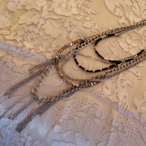 NWOT, Silvertone Necklace from  Turkey